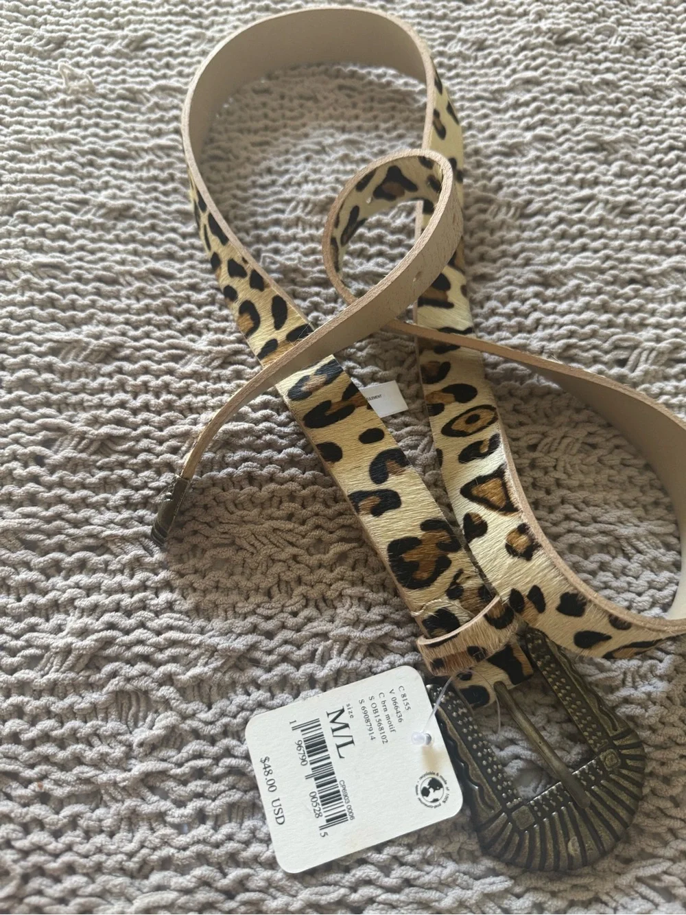 Free People Wild Side Leather Belt